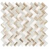 Andova Tiles SAMPLE-Velmo 1 in. x 1.25 in. Glass Mosaic Wall Tile SAM-ANDVEL1014